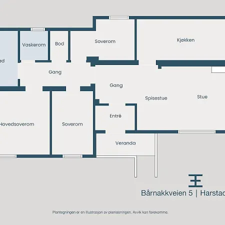 -3 Bedrooms 4 Pers Lejlighed